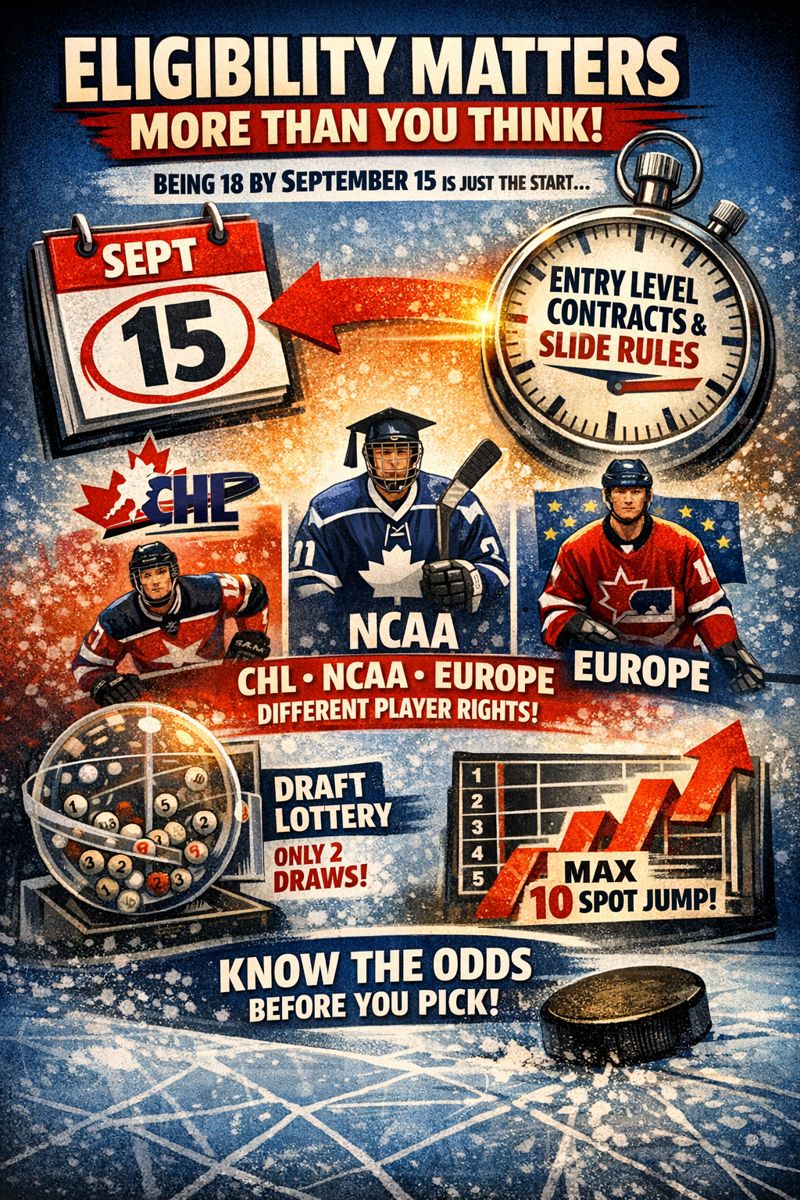 The NHL Entry Draft Guide: Making Sense of Models, Odds, and Strategy