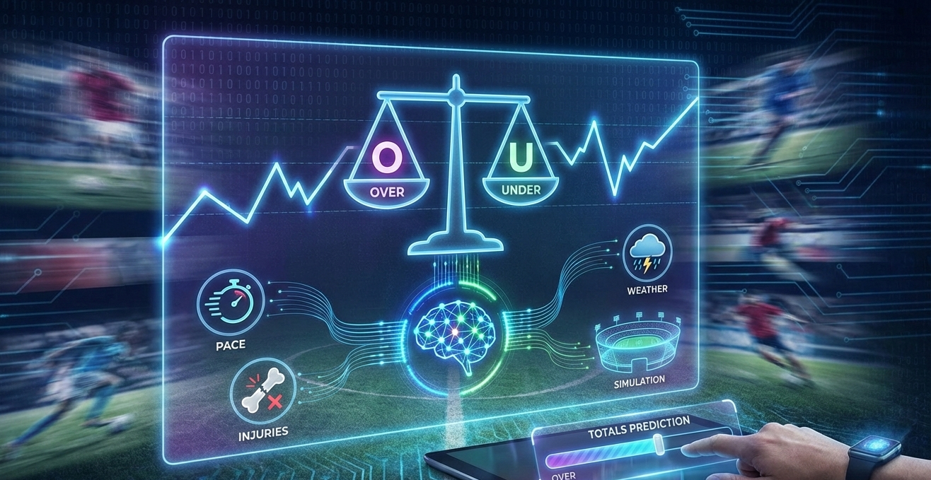 Sports Betting AI Models for Totals and How Sharper Prices Are Really Built