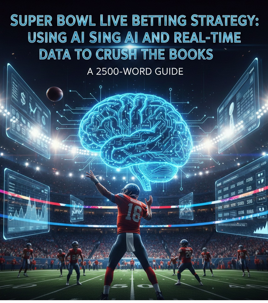 Super Bowl Live Betting Strategy: Using AI and Real-Time Data to Crush the Books