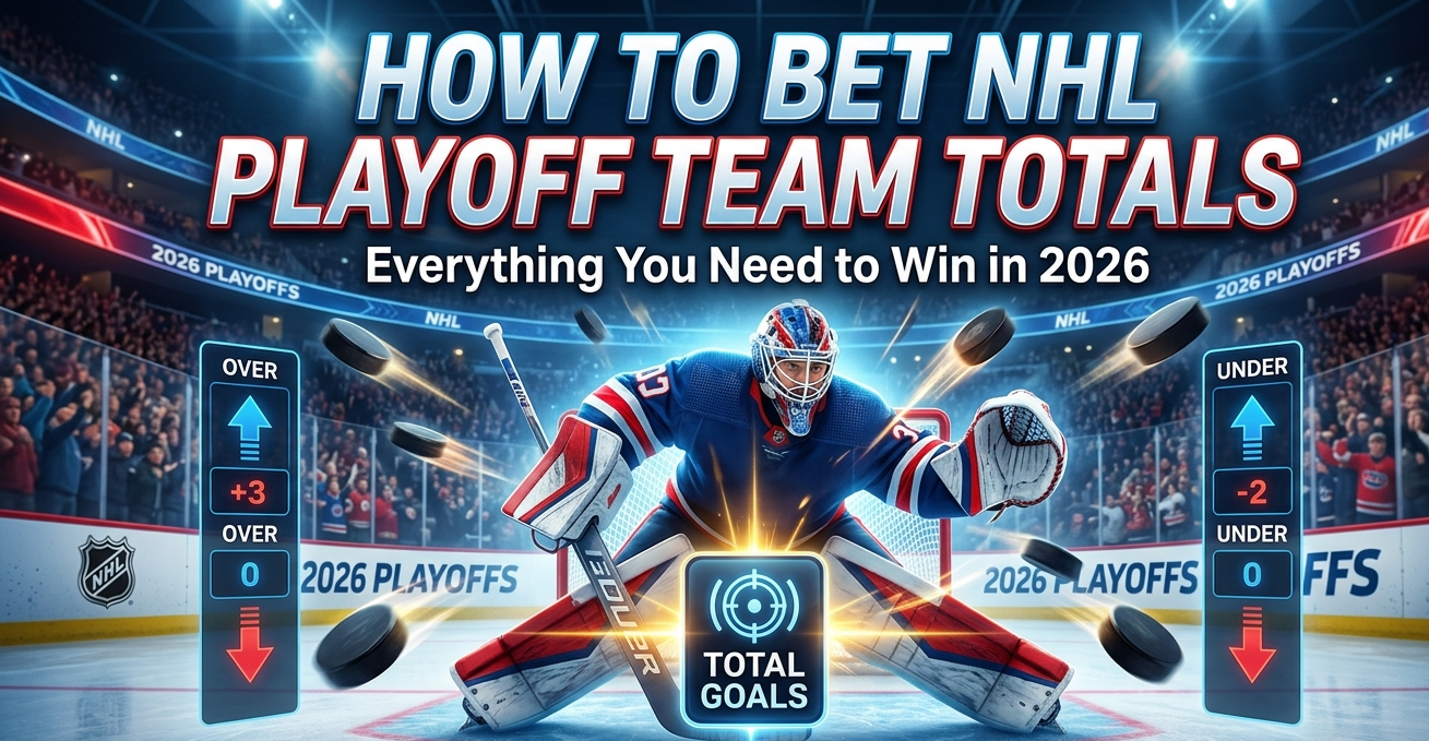 The Smart Bettor’s Guide to NHL Playoff Team Totals