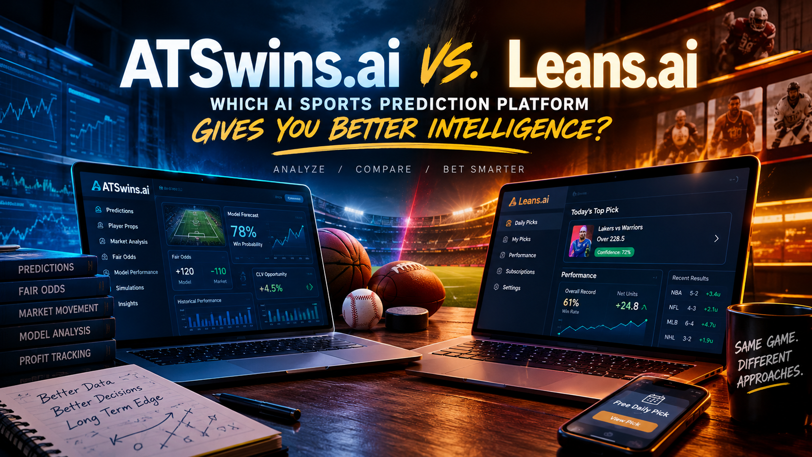 ATSwins.ai vs. Leans.ai (October 2026): Which AI Sports Prediction Platform Gives You Better Intelligence?