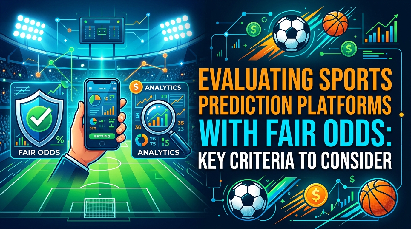 Evaluating Sports Prediction Platforms With Fair Odds: Key Criteria to Consider