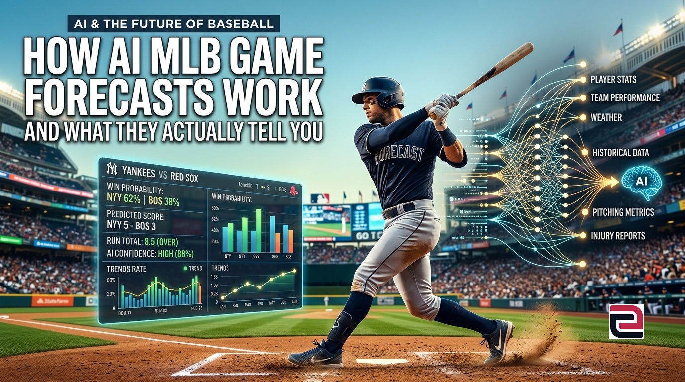 How AI MLB Game Forecasts Work and What They Actually Tell You