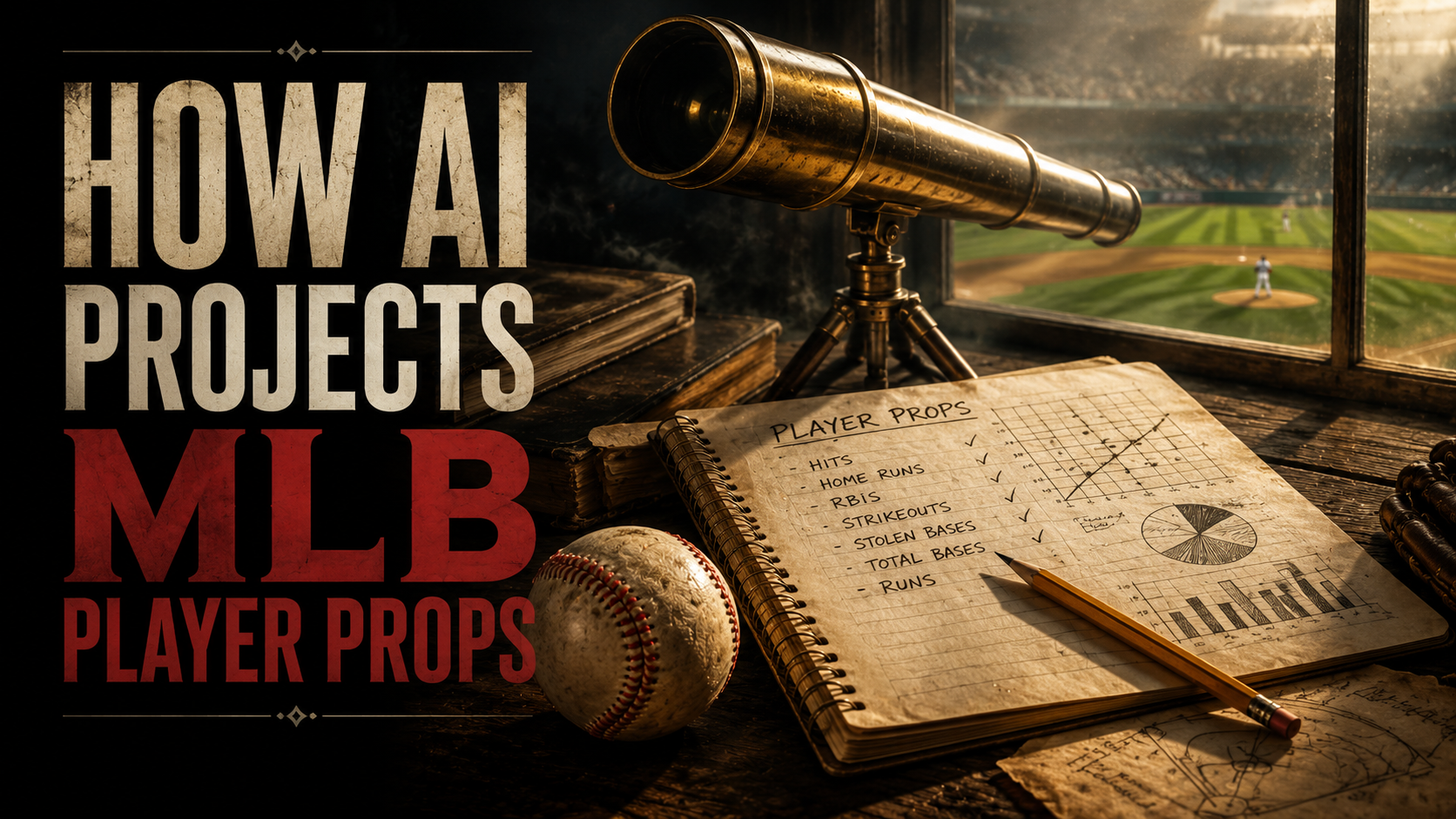How AI Projects MLB Player Props