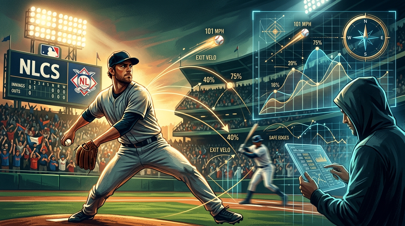 MLB  NLCS model vs sportsbook lines - How to find value
