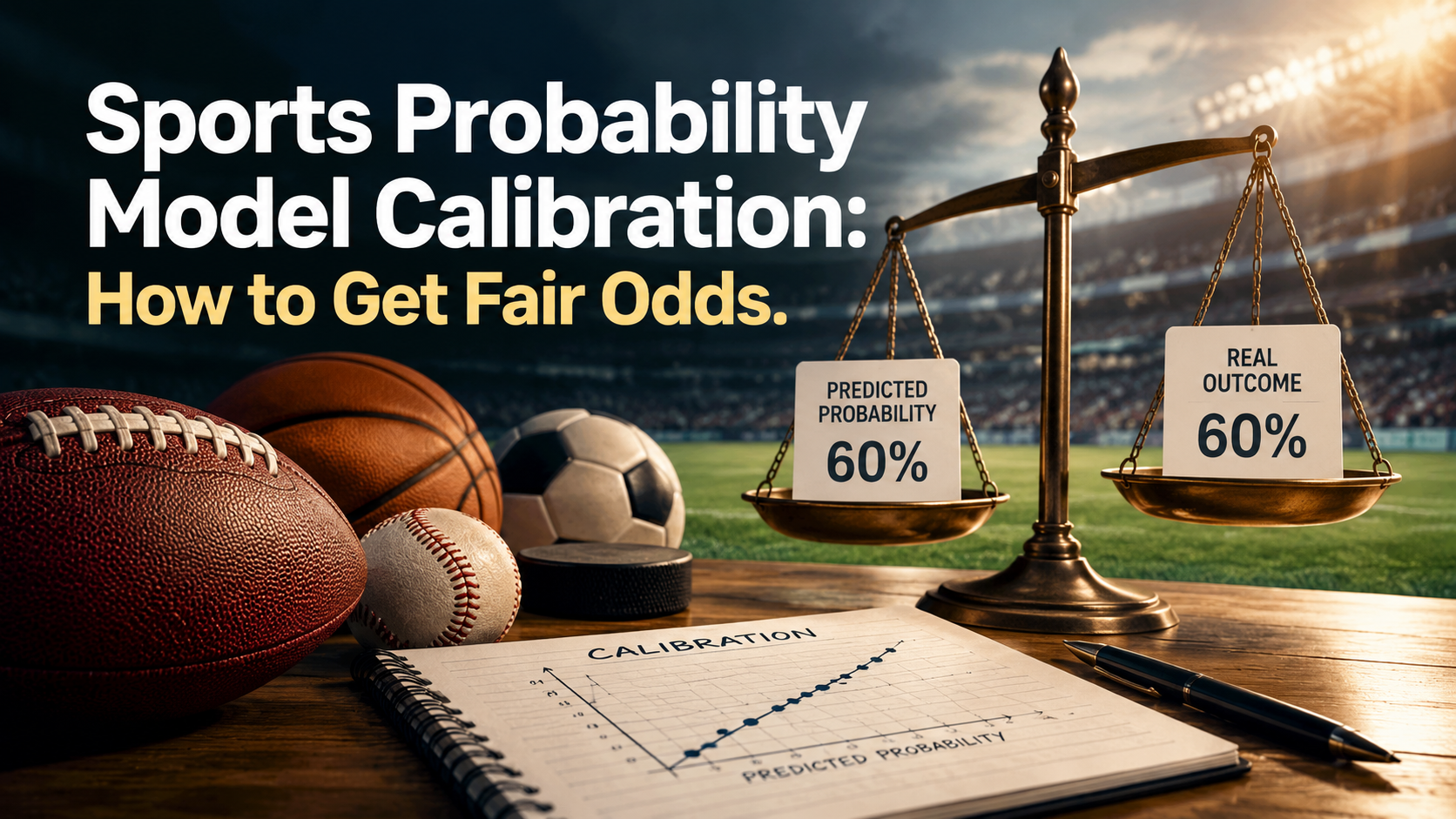 Sports Probability Model Calibration: How to Get Fair Odds