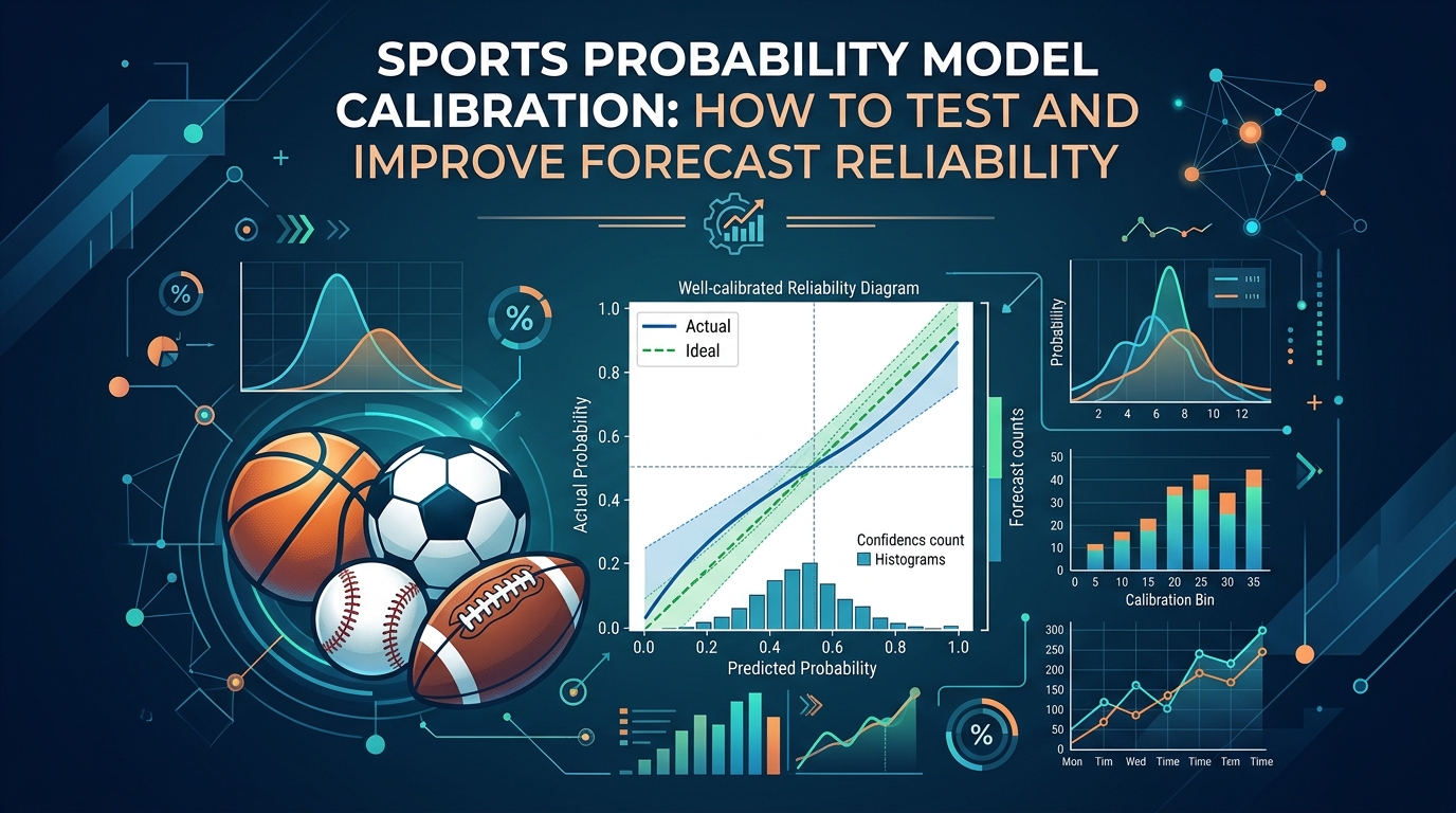 Sports Probability Model Calibration: How to Test and Improve Forecast Reliability