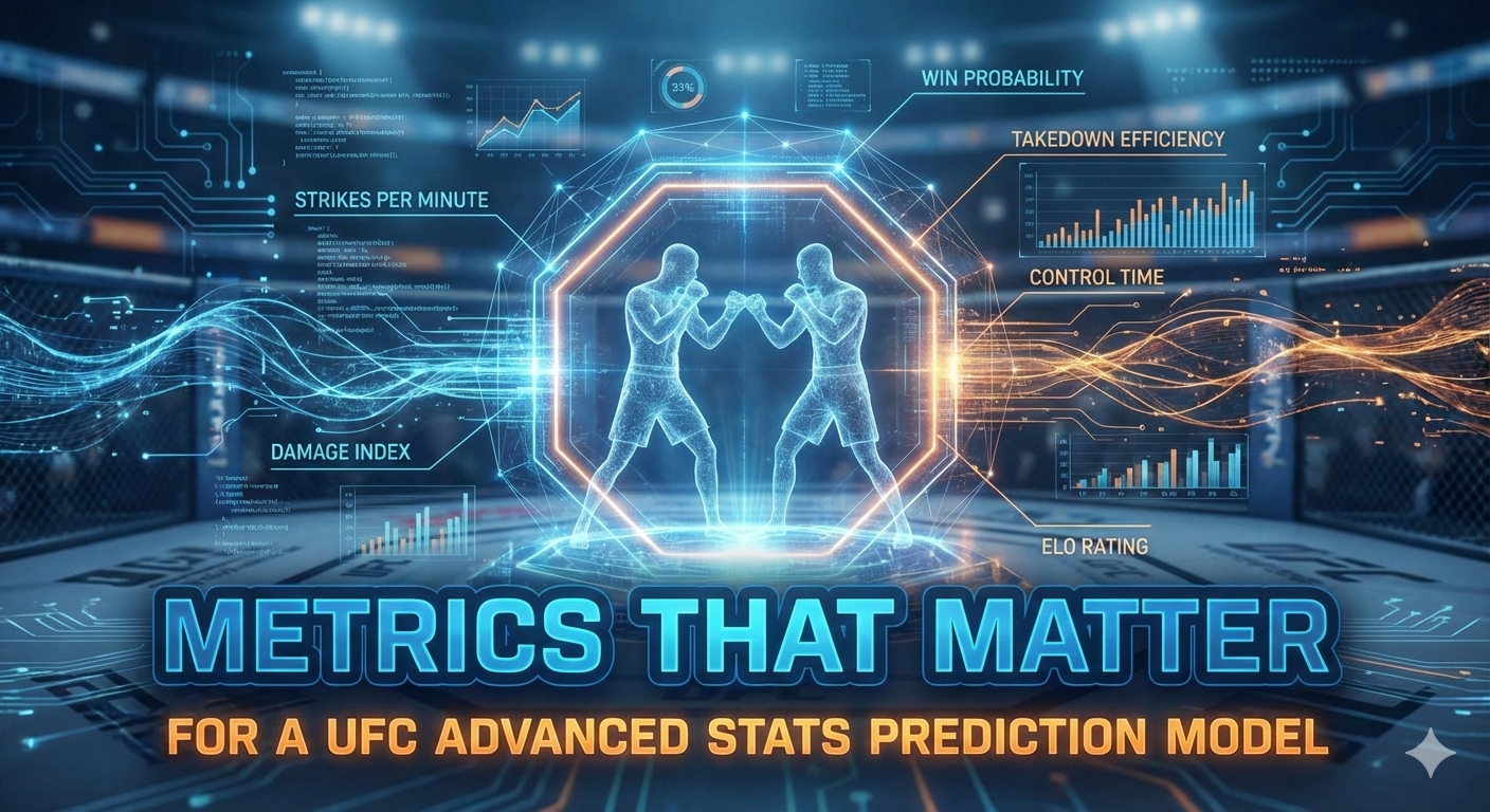 UFC Advanced Stats Prediction Model Setting UFC Odds With Real Fight