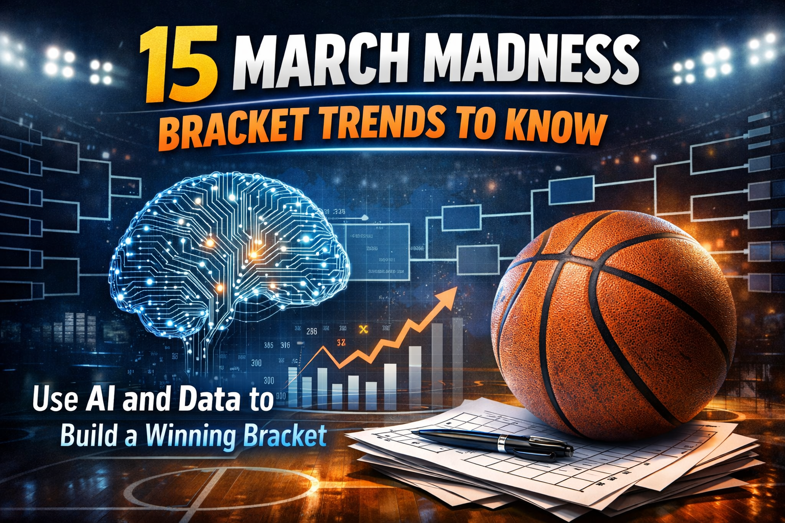 15 March Madness Bracket Trends to Know: Use AI and Data to Build a Winning Bracket