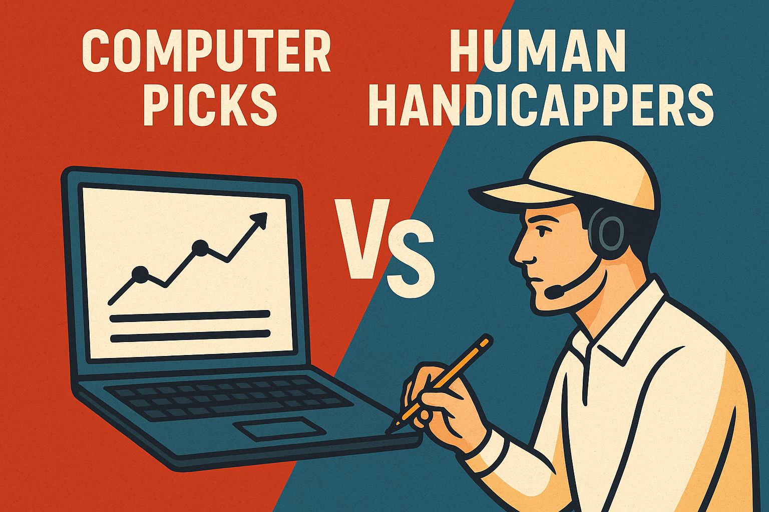 Computer Picks vs Human Handicappers - How To Bet Smarter