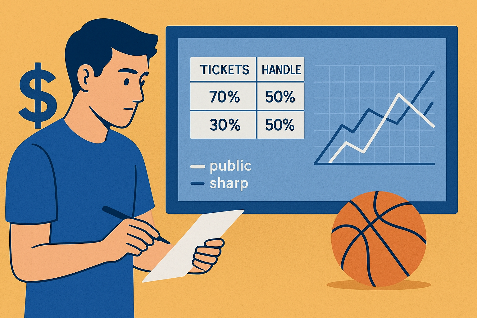 Using Public Betting Splits - Public vs. Sharp Money