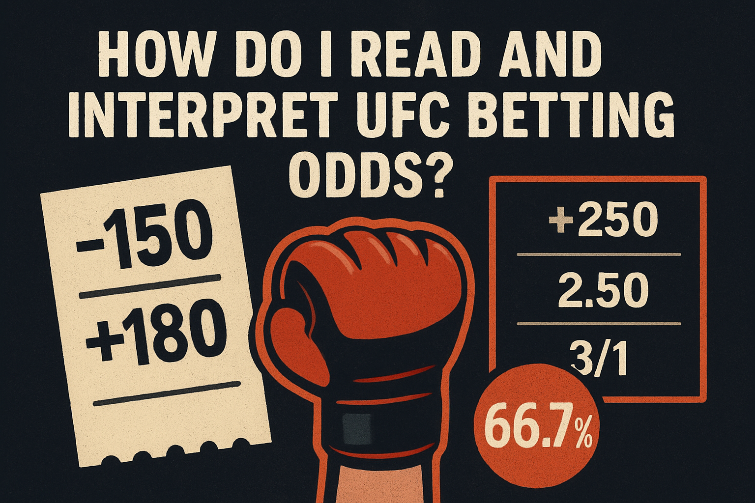 How Do I Read and Interpret UFC Betting Odds? - Quick Tips