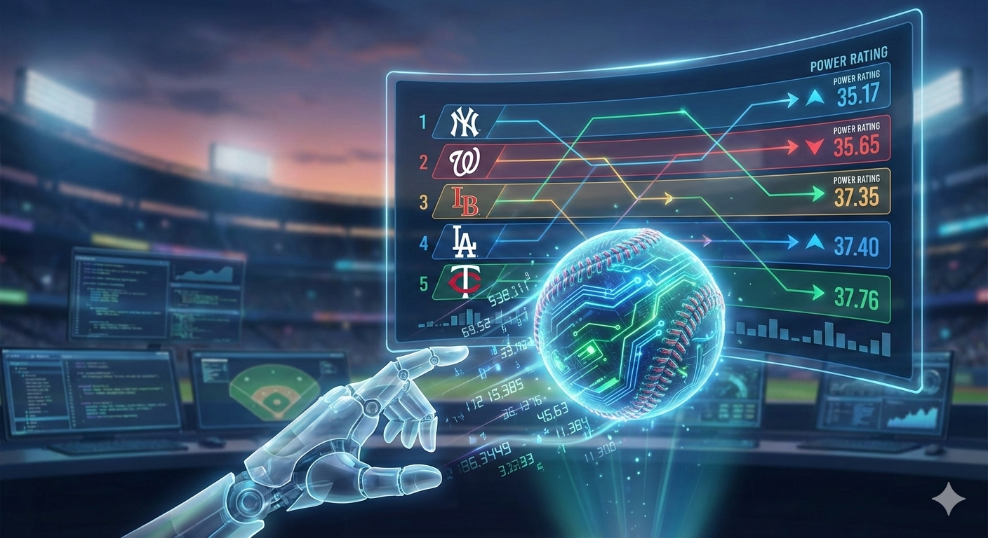 MLB Power Rating System Explained for Rating Teams and Predicting Wins