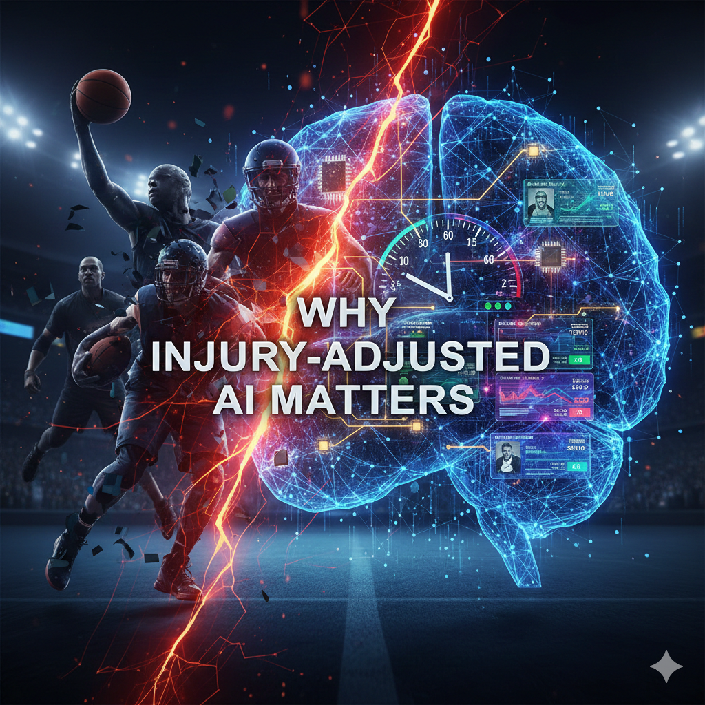 AI Model With Injury Adjustment Predictions