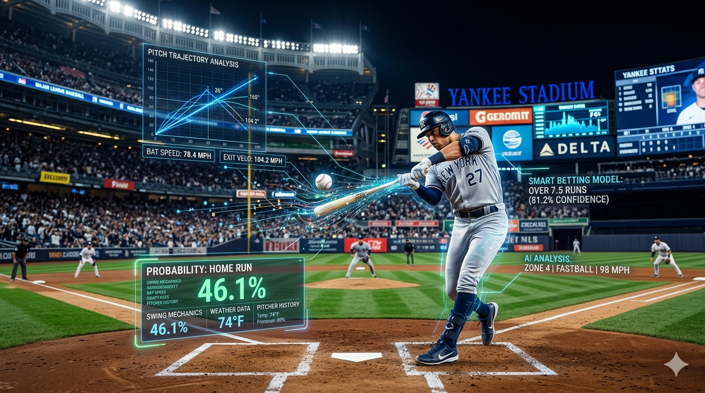 How AI Finds MLB Betting Edges Humans Miss - Bet Smarter