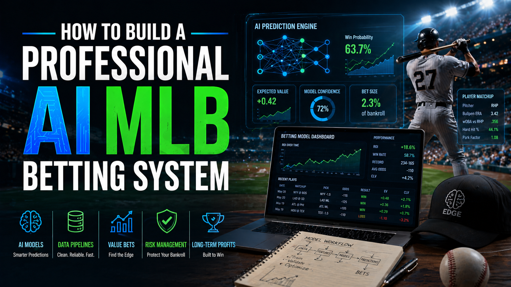 Master the Diamond: How to Build a Professional AI MLB Betting System