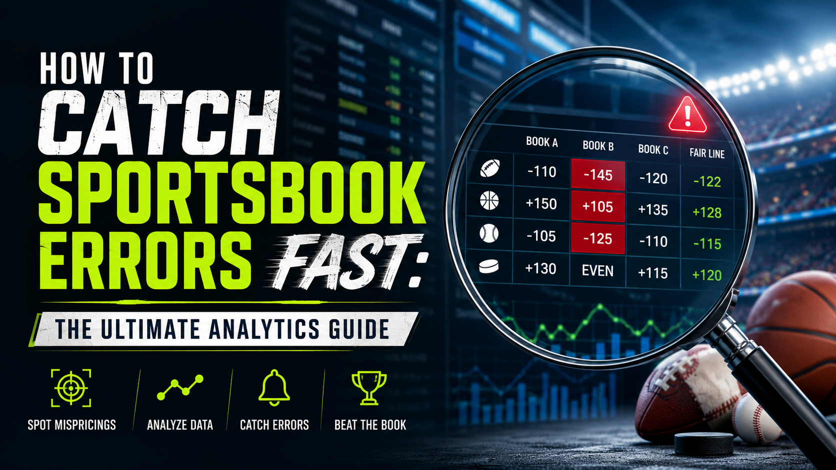 How to Catch Sportsbook Errors Fast: The Ultimate Analytics Guide