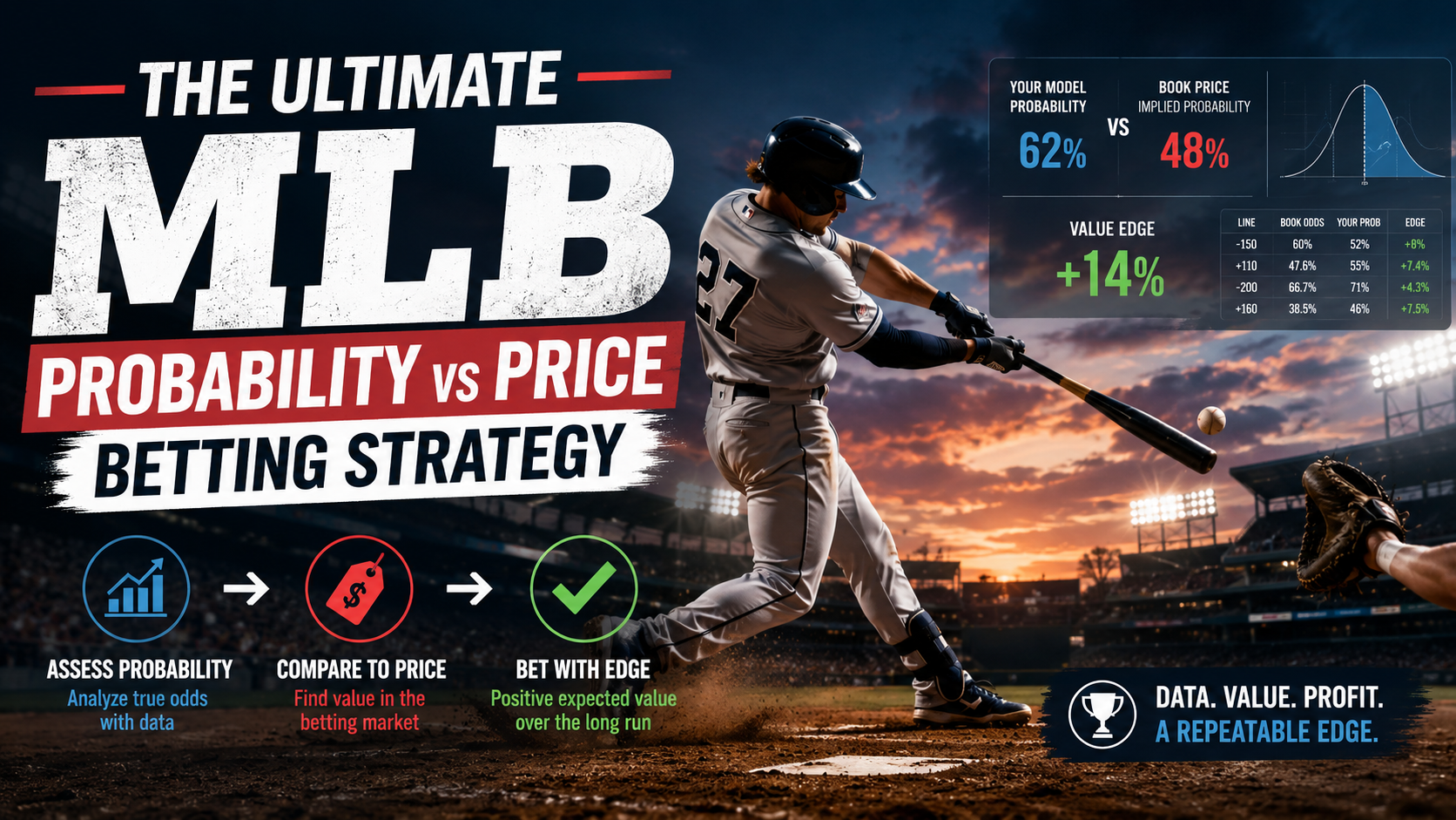 The Ultimate MLB Probability vs Price Betting Strategy: Mastering Value in Baseball Markets