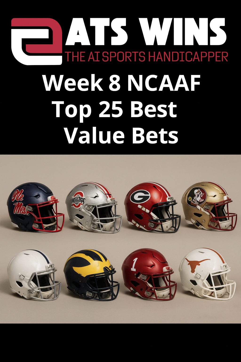 Week 8 College Football Betting Value: Top Picks, Angles & Analytics Oct 18, 2025