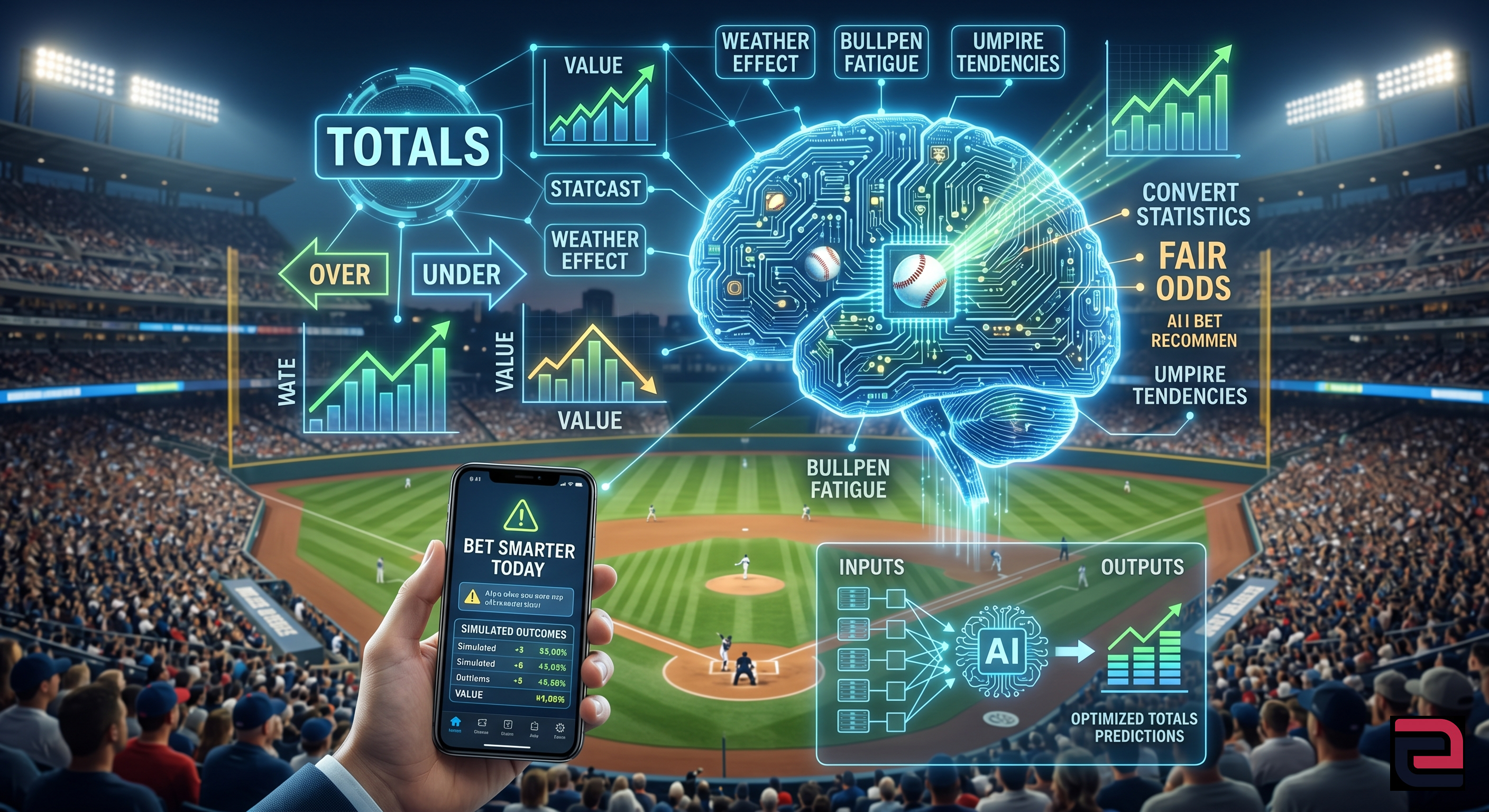 How AI Finds Value in MLB Totals: A Data-Driven Guide to Betting Smarter Today