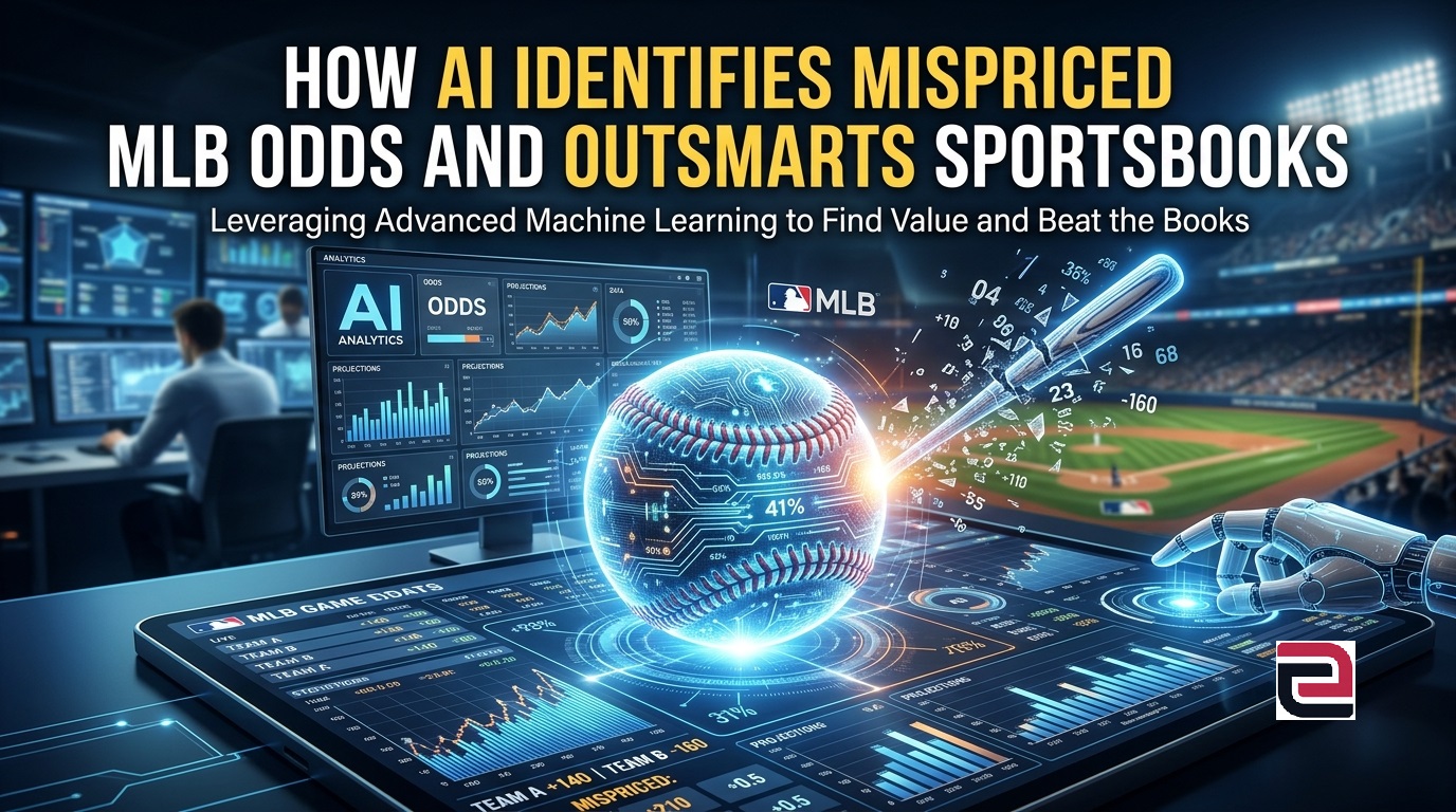 How AI Identifies Mispriced MLB Odds and Outsmarts Sportsbooks