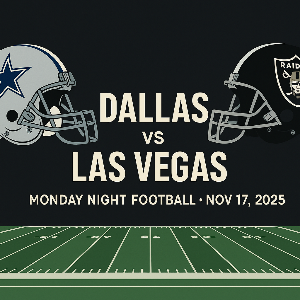 Monday night Football: Cowboys vs. Raiders