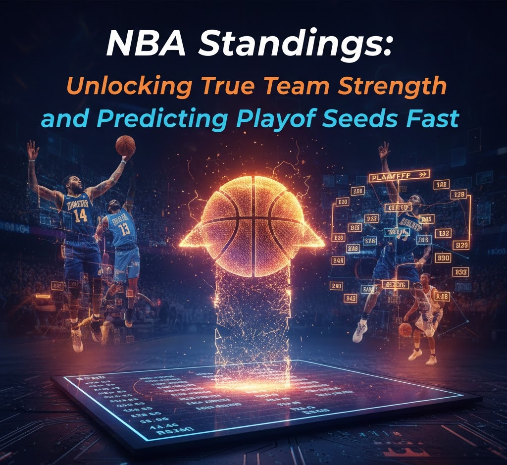 NBA Standings: Unlocking True Team Strength and Predicting Playoff Seeds Fast