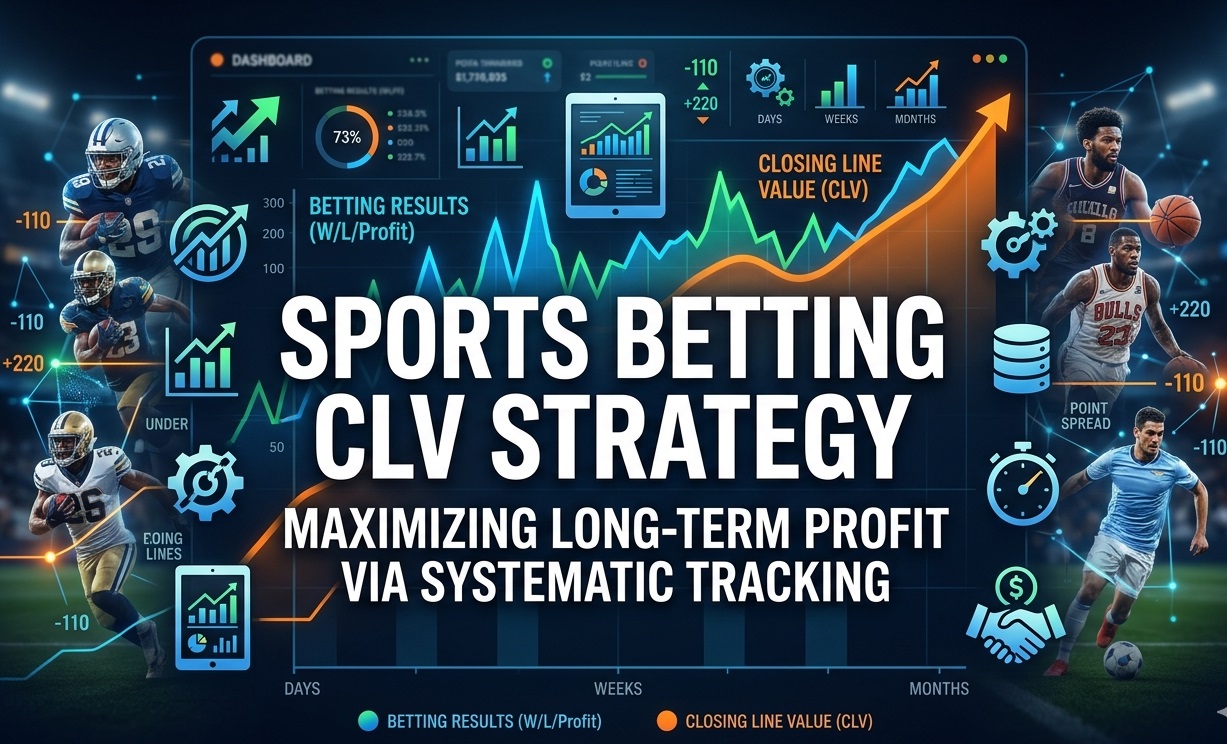 Sports Betting CLV Strategy: Maximizing Long-Term Profit Via Systematic Tracking