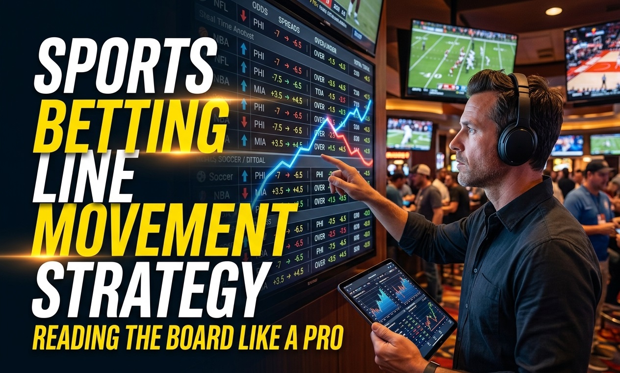Sports Betting Line Movement Strategy: Reading the Board Like a Pro