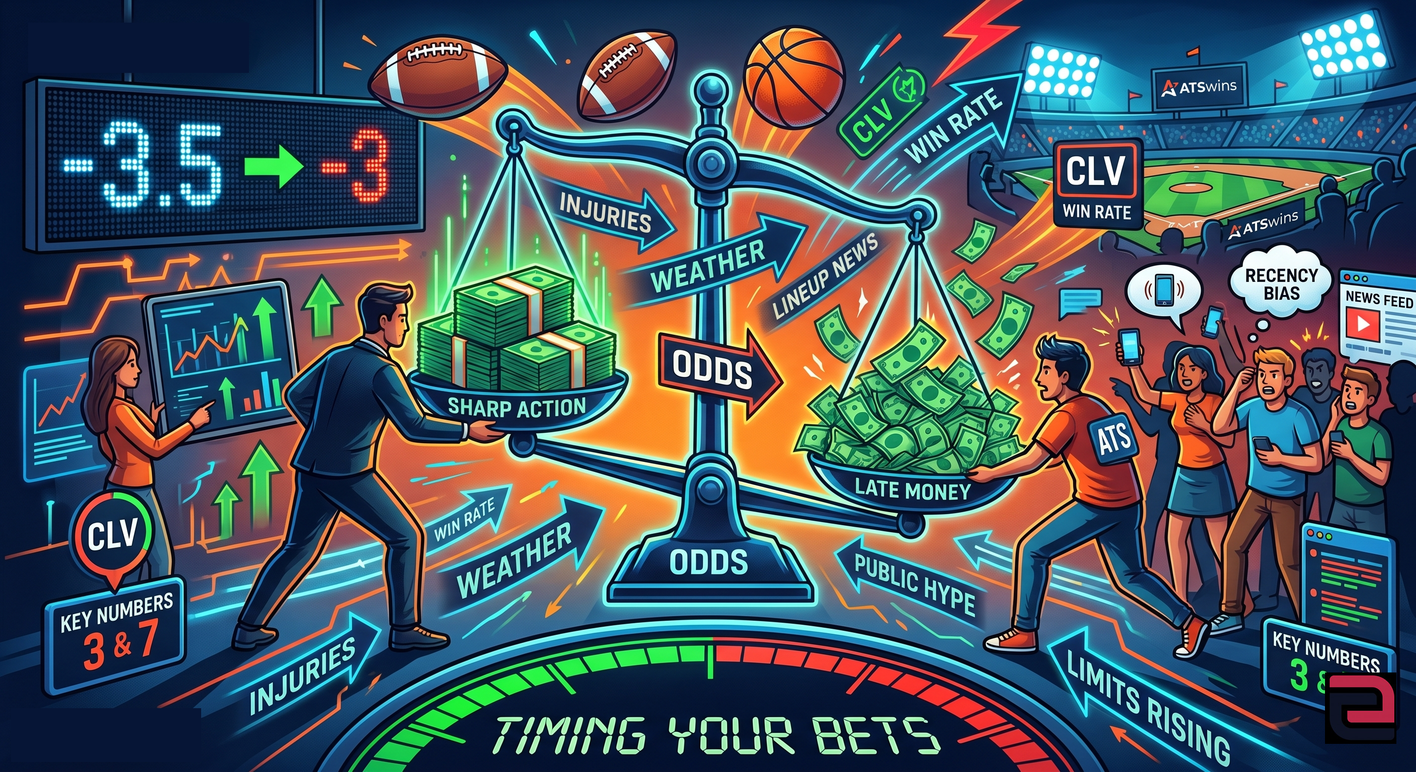 Why Betting Lines Move: How to Read the Market and Time Your Bets Like a Pro